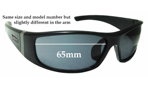 Sunglass Fix Replacement Lenses for Spotters Transformer 2 - 39mm Tall - 65mm Wide 