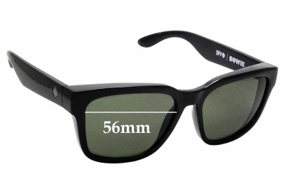 Spy Optic Bowie Replacement Lenses 56mm wide 