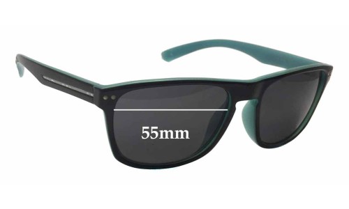 Sunglass Fix Ersatzgläser für Sundog Azure - 55mm Wide 