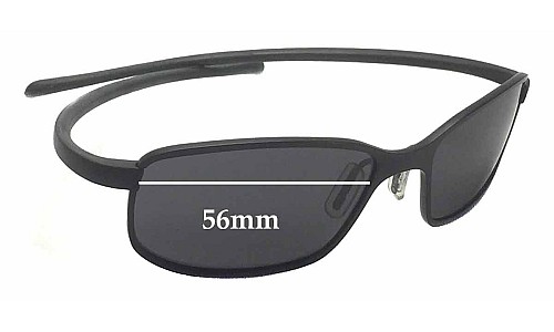 Sunglass Fix Replacement Lenses for Tag Heuer TH2004 - 56mm Wide 