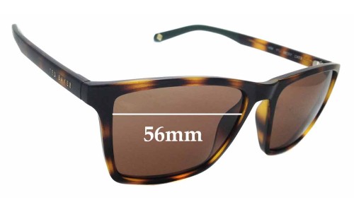 Sunglass Fix Replacement Lenses for Ted Baker  Wade - 56mm Wide 