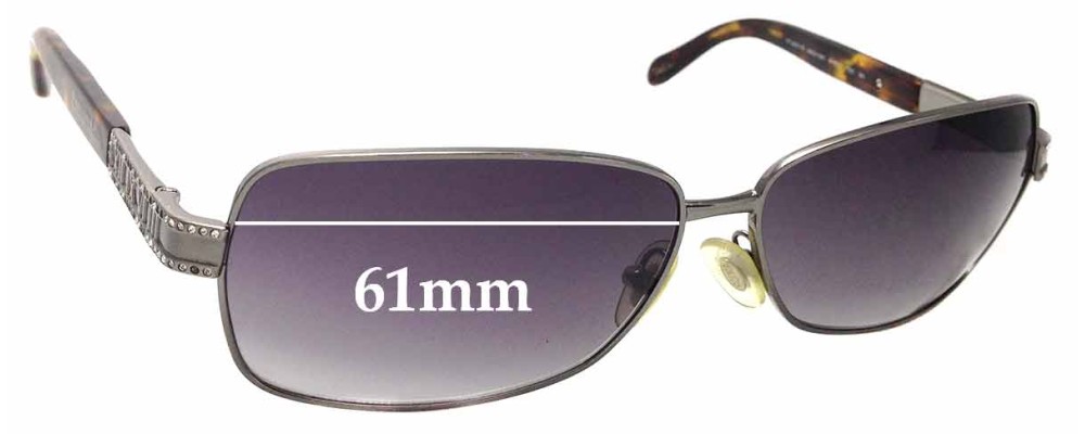 Sunglass Fix Replacement Lenses for Tiffany & Co TF 3001-B - 61mm Wide