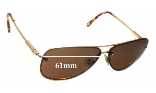 Sunglass Fix Replacement Lenses for Tiffany & Co TF 3039-B - 61mm Wide 