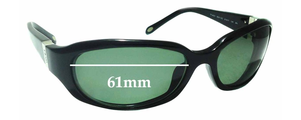 Sunglass Fix Replacement Lenses for Tiffany & Co TF 4001 - 61mm Wide