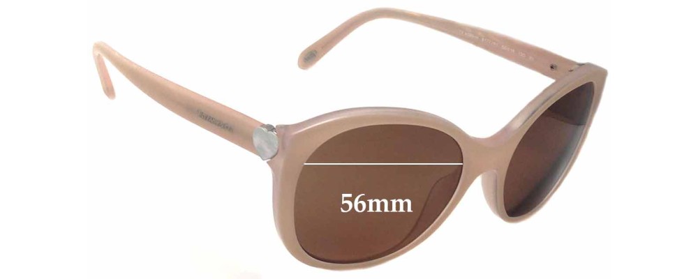 Sunglass Fix Replacement Lenses for Tiffany & Co TF 4086-H - 56mm Wide