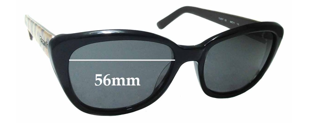 Sunglass Fix Replacement Lenses for Tiger Lilly  TL3017 - 56mm Wide