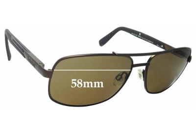 Timberland TB9057 Sun Rx09 Replacement Lenses 58mm wide 