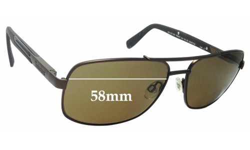 Sunglass Fix Replacement Lenses for Timberland TB9057 Sun Rx09 - 58mm Wide 