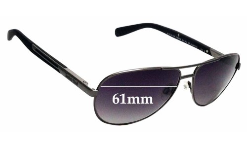 Sunglass Fix Replacement Lenses for Timberland TB9058 Sun Rx08 - 61mm Wide 