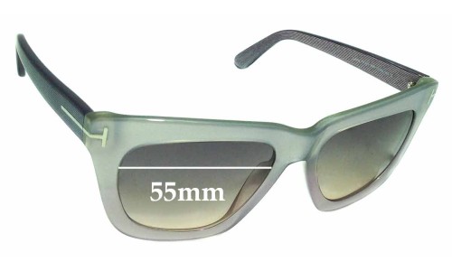 Sunglass Fix Replacement Lenses for Tom Ford Celina TF361 - 55mm Wide 