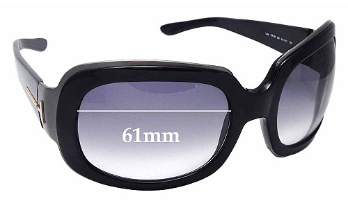 Sunglass Fix Replacement Lenses for Tom Ford Lisa TF28 - 61mm Wide 