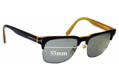Tom Ford Louis TF386 Replacement Lenses 55mm wide 