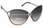 Sunglass Fix Replacement Lenses for Tom Ford Sienna TF178 - 63mm Wide 