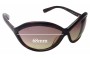 Sunglass Fix Ersatzgläser für Tom Ford Sophia TF121 - 68mm Wide 