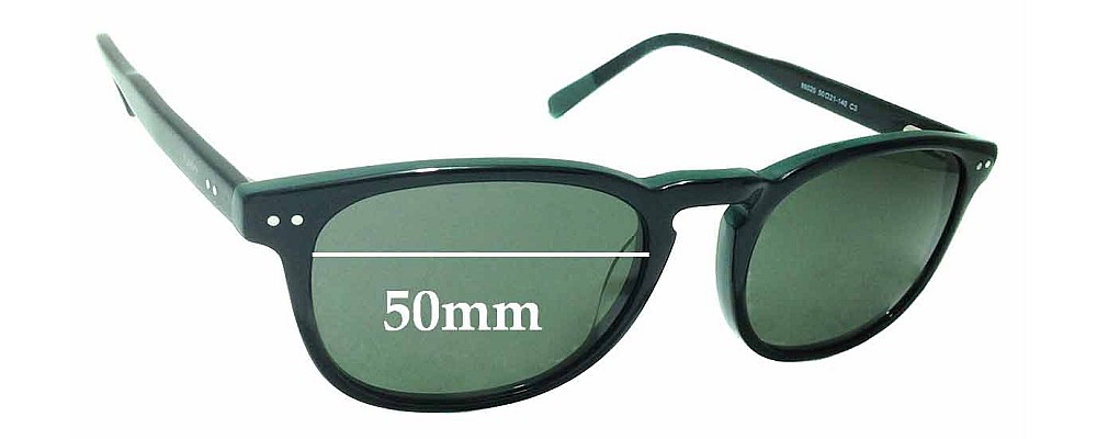 Sunglass Fix Replacement Lenses for Tommy Hilfiger 86020 - 50mm wide