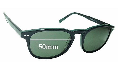 Sunglass Fix Replacement Lenses for Tommy Hilfiger 86020 - 50mm Wide 
