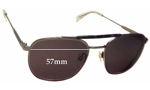 Sunglass Fix Replacement Lenses for Tommy Hilfiger TH Sun Rx 27 - 57mm Wide 