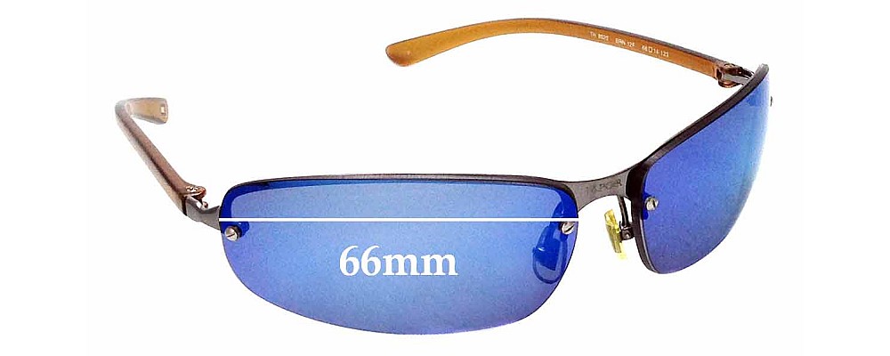 Sunglass Fix Replacement Lenses for Tommy Hilfiger TH 8020 - 66mm wide