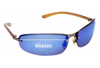 Tommy Hilfiger TH 8020 Replacement Lenses 66mm wide 