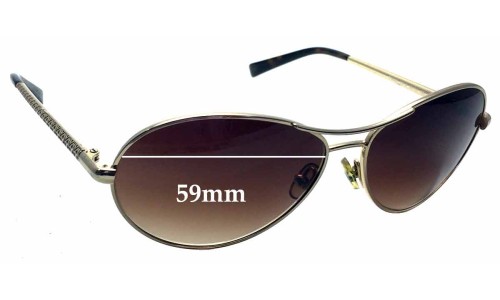Sunglass Fix Replacement Lenses for Tory Burch TY6002 - 59mm Wide 