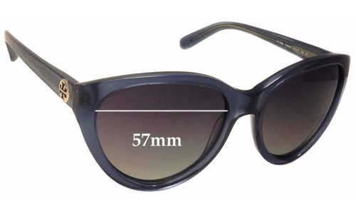 Sunglass Fix Replacement Lenses for Tory Burch TY7045 - 57mm Wide 