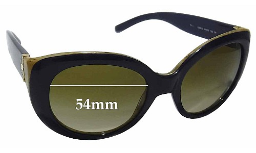 Sunglass Fix Replacement Lenses for Tory Burch TY7076 - 54mm Wide 