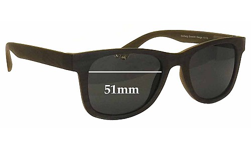 Sunglass Fix Replacement Lenses for Thorberg Sonja - 51mm Wide 
