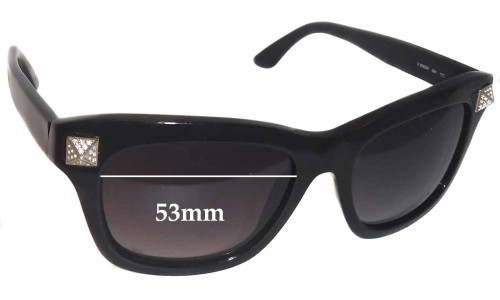 Sunglass Fix Replacement Lenses for Valentino V656SR - 53mm Wide 