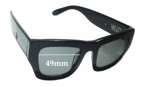 Sunglass Fix Replacement Lenses for Valley City Sabbath - 49mm Wide 