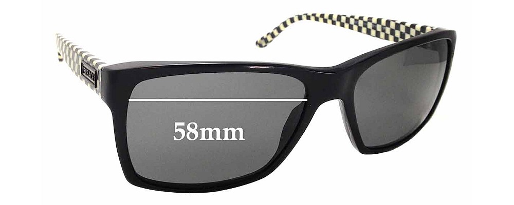 Sunglass Fix Replacement Lenses for Versace VE 4211 - 58mm Wide