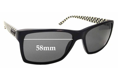 Sunglass Fix Replacement Lenses for Versace 4211 - 58mm wide 
