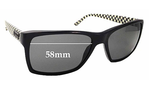 Sunglass Fix Replacement Lenses for Versace VE 4211 - 58mm Wide 