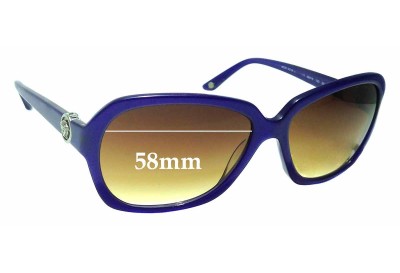 Versace VE 4218-B Replacement Lenses 58mm wide 