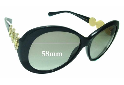 Versace MOD 4256-B Replacement Lenses 58mm wide 