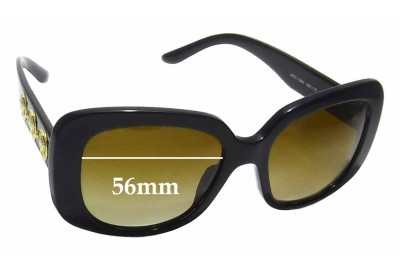 Versace MOD 4284 Replacement Lenses 56mm wide 