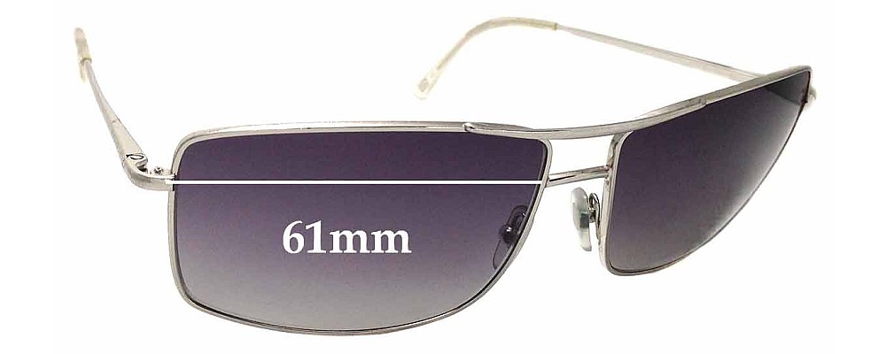 Sunglass Fix Replacement Lenses for Versace VE 2104 - 61mm Wide