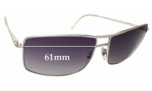 Sunglass Fix Replacement Lenses for Versace VE 2104 - 61mm Wide 