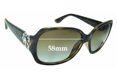 Vogue VO2778-SB Replacement Lenses 58mm wide 
