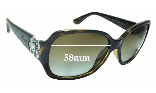 Sunglass Fix Replacement Lenses for Vogue VO2778-SB - 58mm Wide 