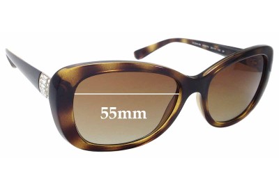 Vogue VO2943-SB Replacement Lenses 55mm wide 