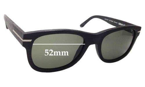 Sunglass Fix Replacement Lenses for Wewood Crux 49 - 52mm Wide 