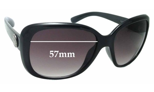 Sunglass Fix Replacement Lenses for Witchery Catrina - 57mm Wide 
