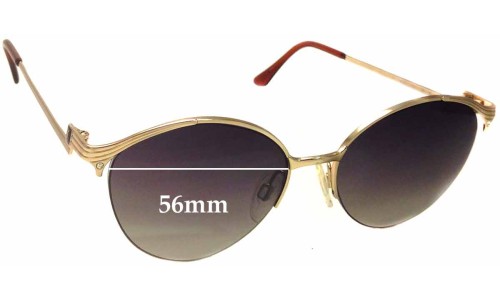 Sunglass Fix Replacement Lenses for Yves Saint Laurent YSL4007 - 56mm Wide 