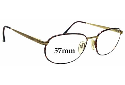 Yves Saint Laurent YSL4088 Replacement Lenses 57mm wide 