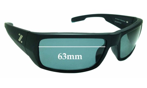 Sunglass Fix Replacement Lenses for Zeal Snapshot - 63mm Wide 