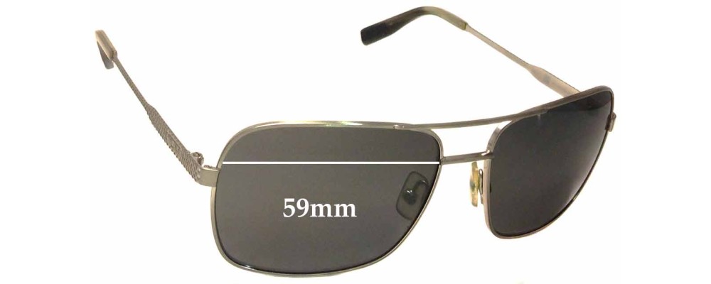 Sunglass Fix Replacement Lenses for Zeiss Tumi Capilano - 59mm Wide