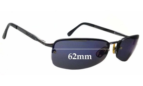 Sunglass Fix Replacement Lenses for Dirty Dog Spike - 62mm Wide 