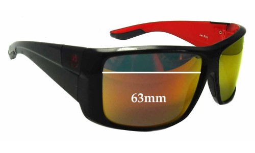 Sunglass Fix Replacement Lenses for Dragon KIT - 63mm Wide 