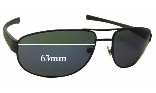 Sunglass Fix Replacement Lenses for Tag Heuer Tag Heuer Lrs 0252 - 63mm Wide 