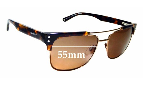 Sunglass Fix Replacement Lenses for Alex Perry AP Sun Rx 05 - 55mm Wide 
